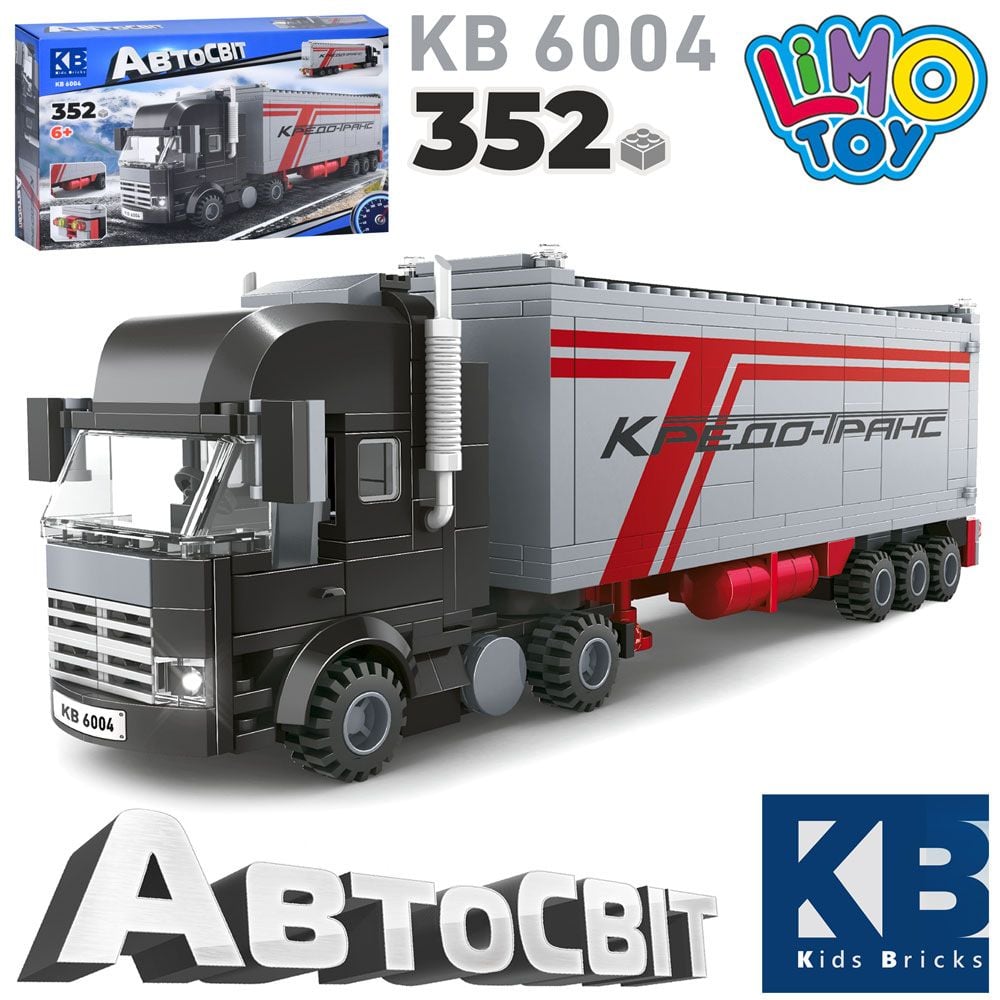 Конструктор KB трейлер 352 дет. KB 6004