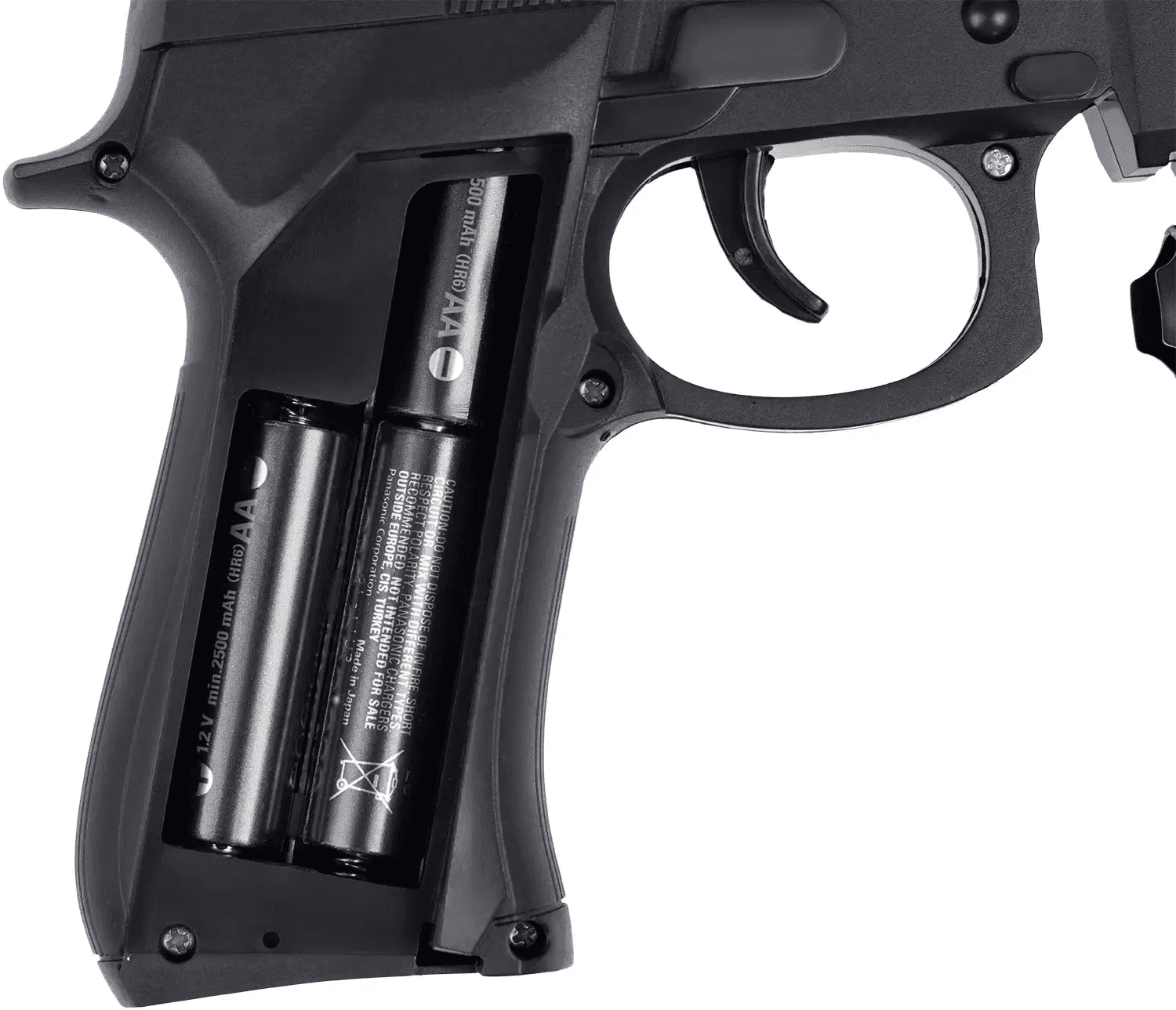 Отаманко Дитяча Зброя Пістолет світло-звуковий ZIPP Toys Beretta чорний 532.01.21