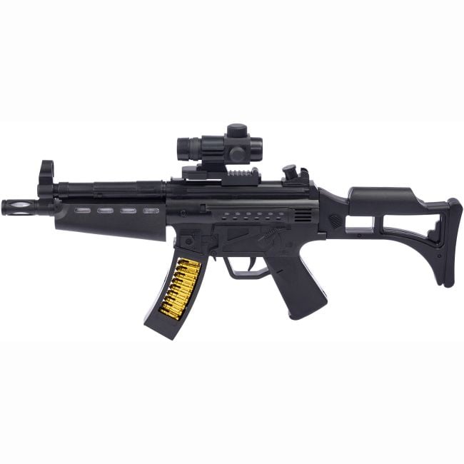 Отаманко Дитяча Зброя Автомат світло-звуковий ZIPP Toys MP5 чорний 532.01.19