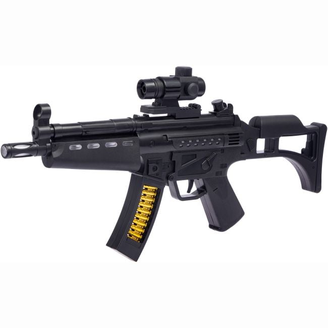 Отаманко Дитяча Зброя Автомат світло-звуковий ZIPP Toys MP5 чорний 532.01.19