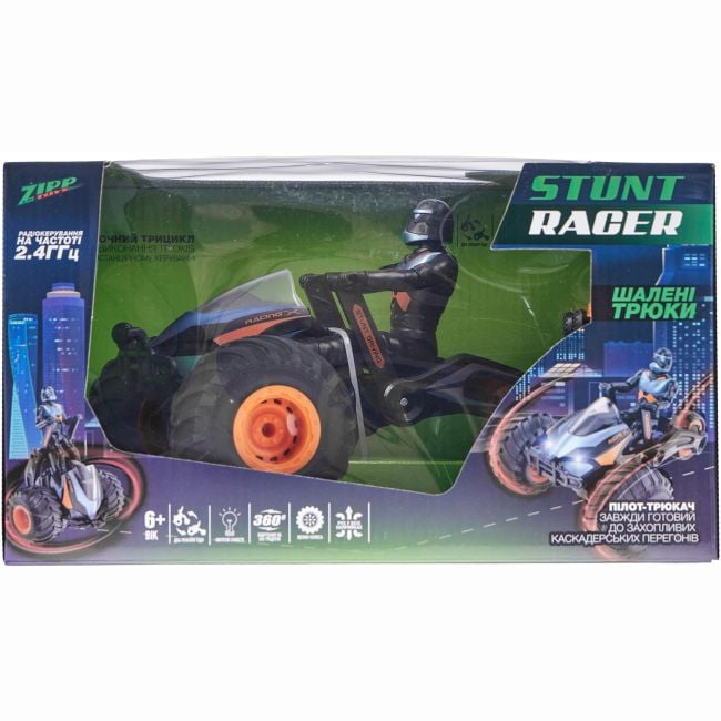 Отаманко Машинка ZIPP Toys на р/к трицикл. STUNT RACER 532.01.17