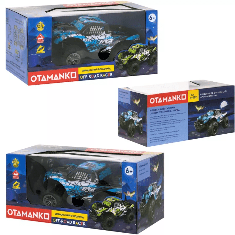 Отаманко Машинка на р\к Швидкісний всюдихід OFF-ROAD RACER синій 532.02.56