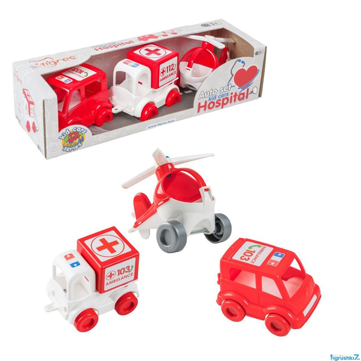 Набір авто "Kid cars" швидка 39549