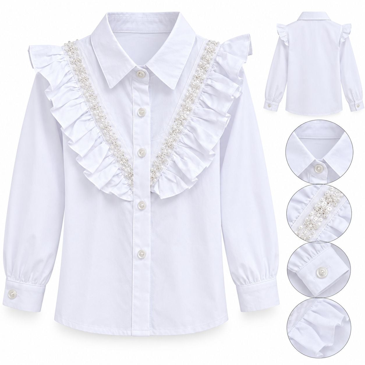 Одяг Блузка дівчинка Jeq Kids 120(р)