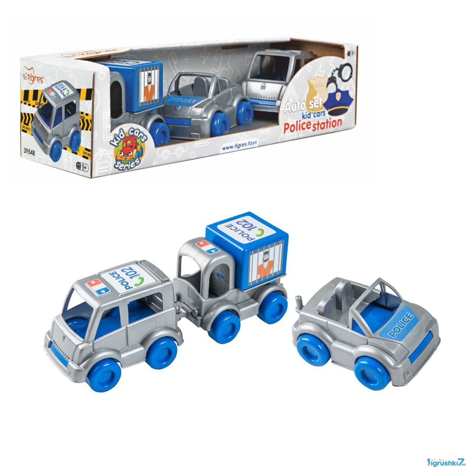Набір авто "Kid cars" поліцейський 39548