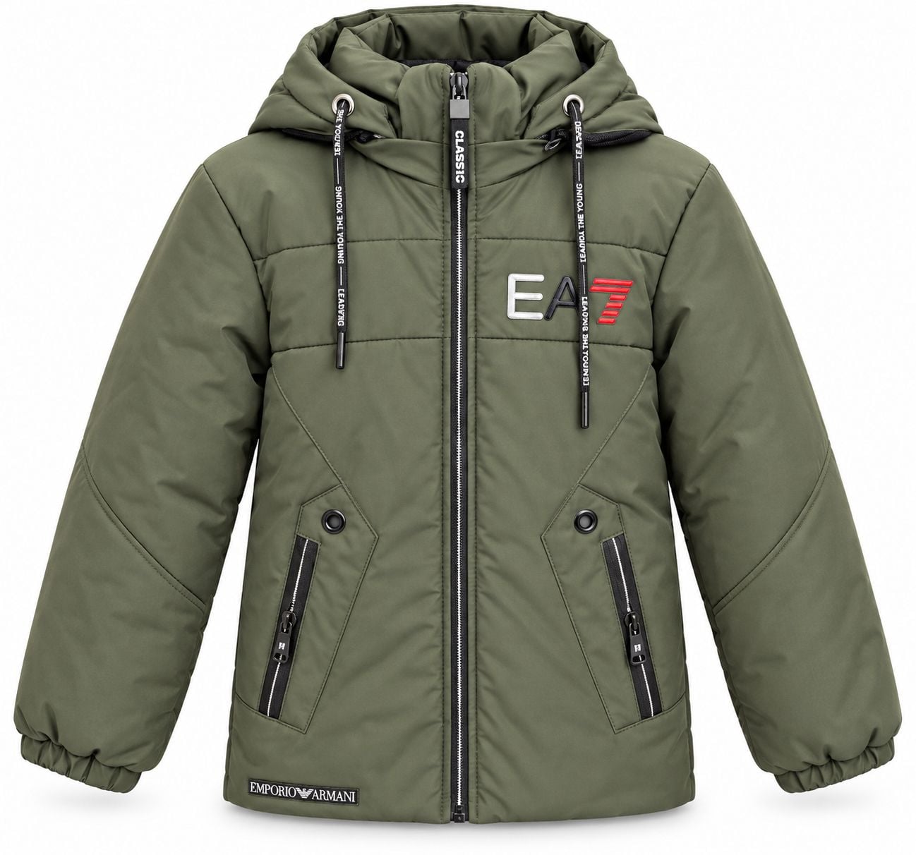 Одяг Куртка EA7 зелена 38(р)