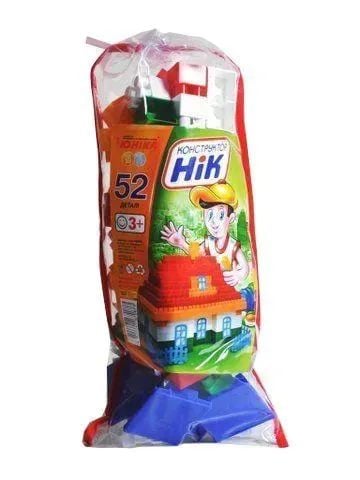 Конструктор дитячий Юніка 52 дет. НІК