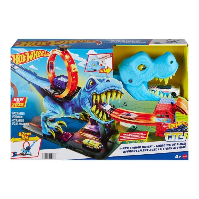 Ігровий набір "Полювання Тірекса" Hot Wheels HKX42