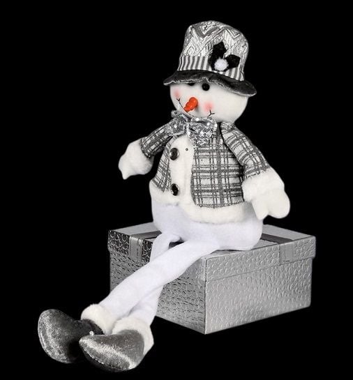Фігура новорічна Santa Snowman R96538