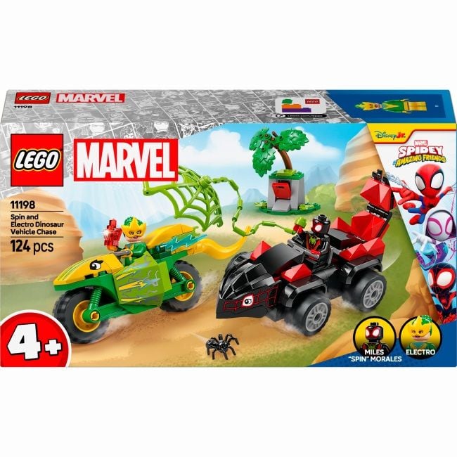 Конструктор Лего Spidey Перегони на електромобілях 11198
