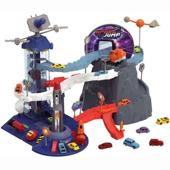 Отаманко Ігровий набір Zipp toys Dino автотрек-ракета ел. 6маш. 532.01.27 5508A
