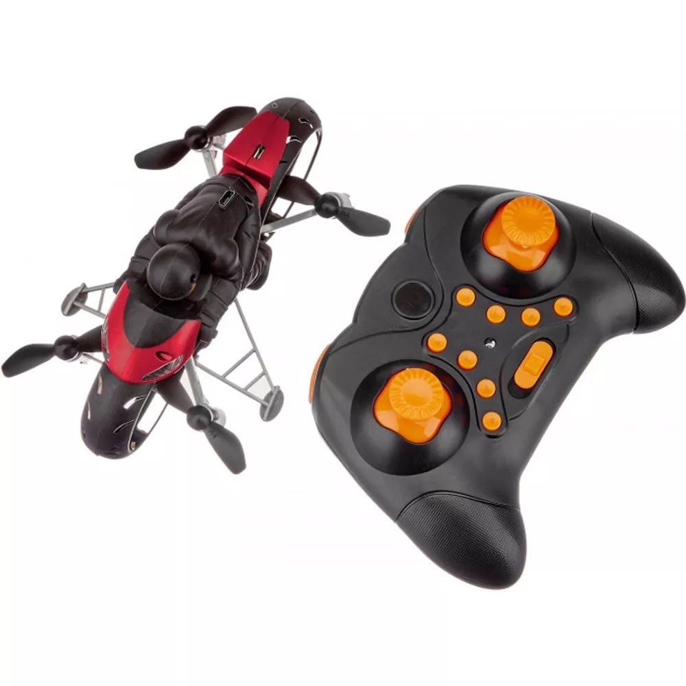 Отаманко Квадрокоптер Zipp toys Flying Motorcycle червоний 532.00.38 RH818red
