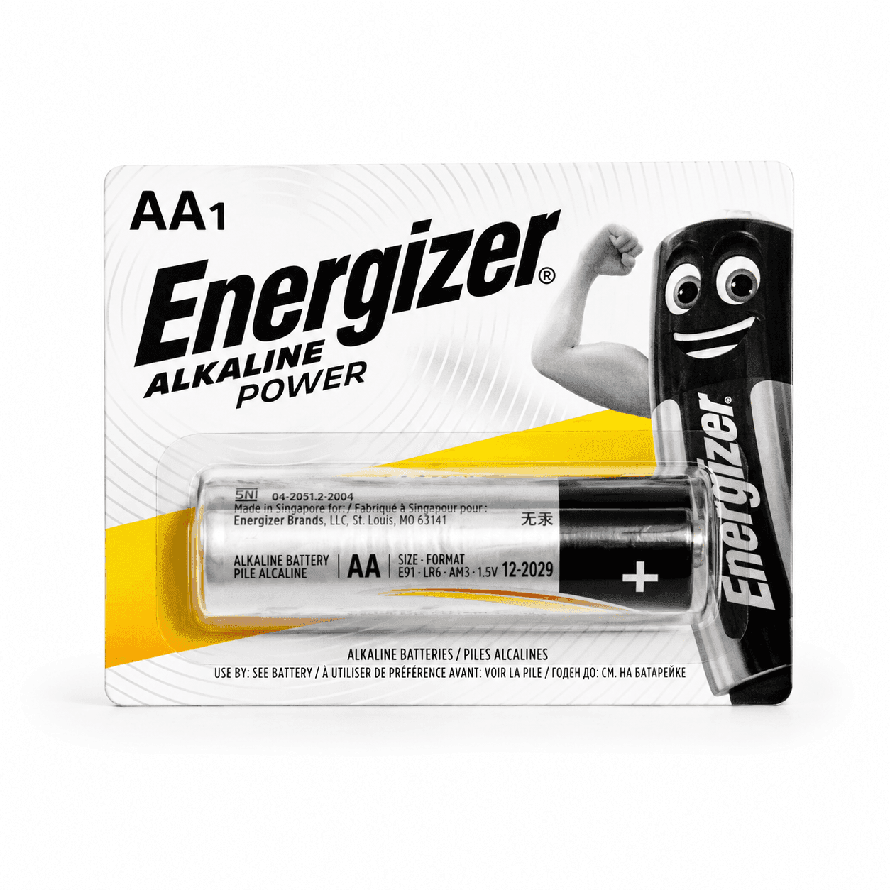 Батарейка ENERGIZER AA Primary 1 шт