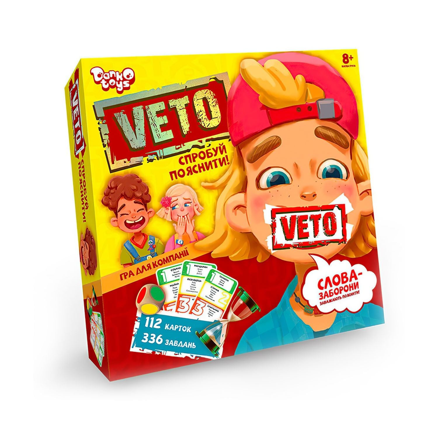 Настільні ігри "Вето" укр. VETO-01-01U