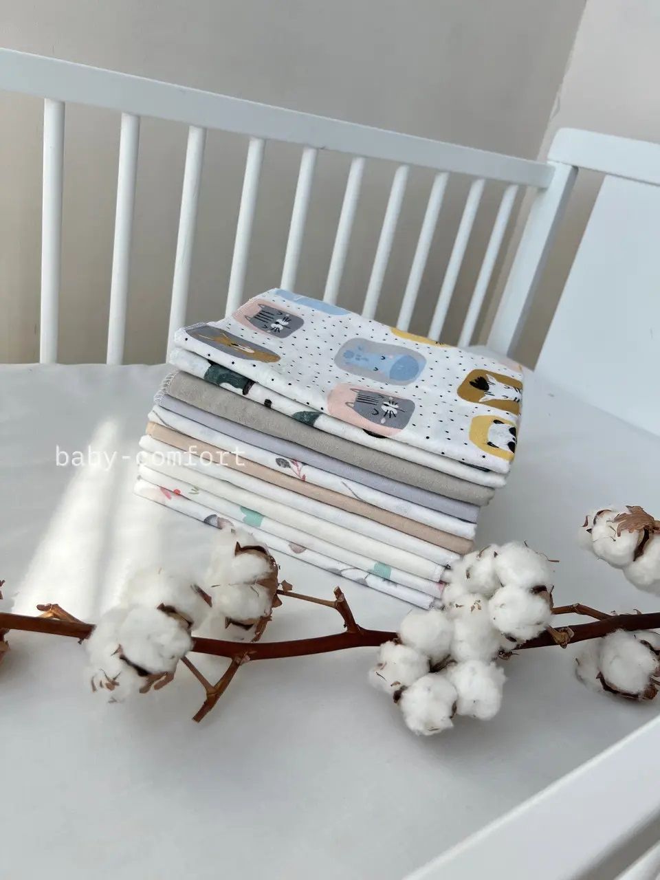 Пелюшка фланель Baby Comfort в інтер'єрі