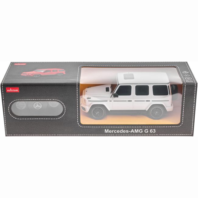 Mercedes-Benz G63 AMG білий вид 1