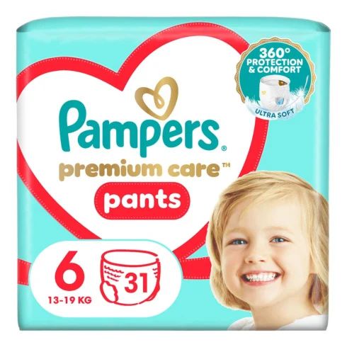 Трусики Pampers Premium Care 6 31шт